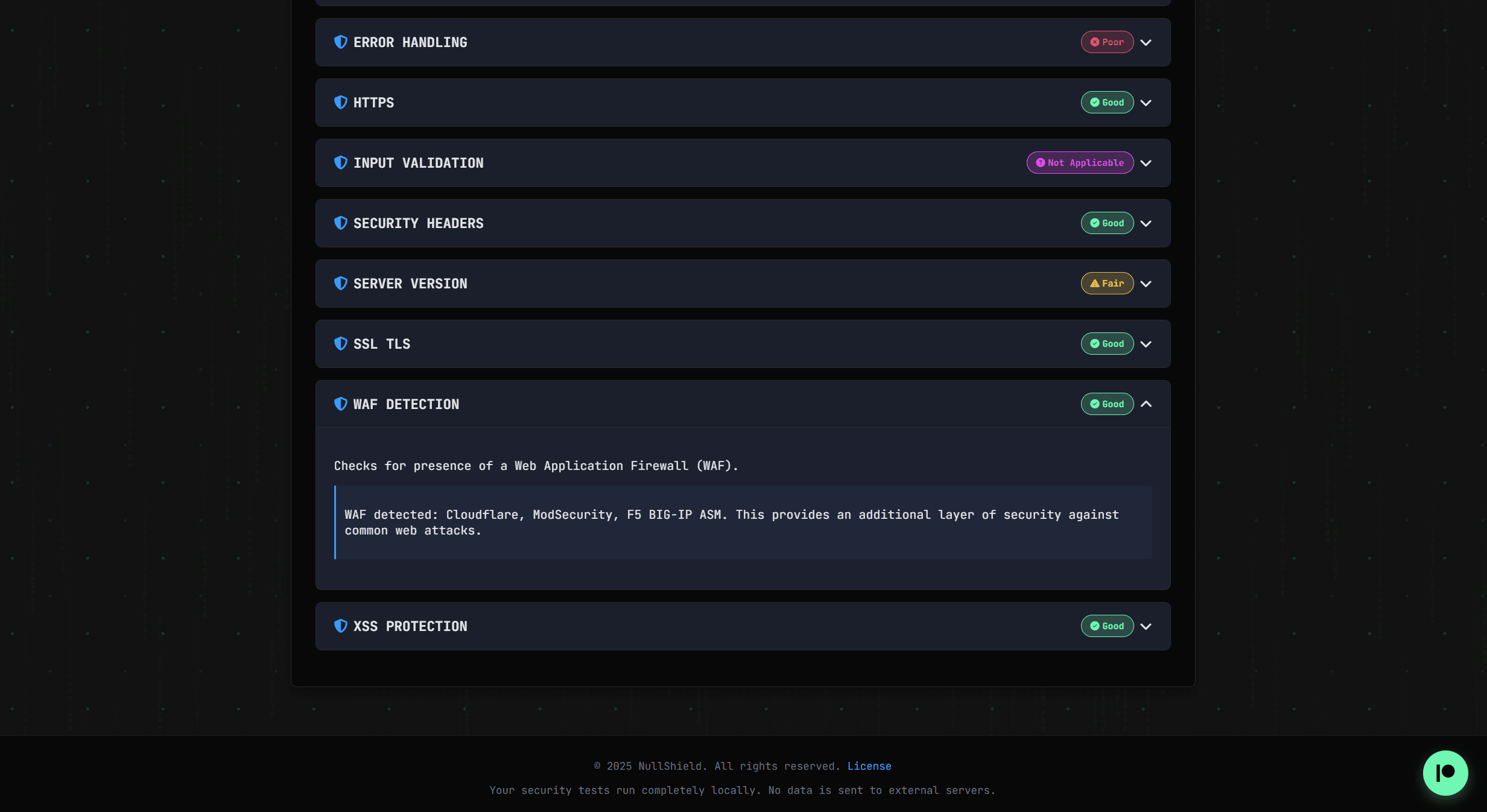 WAF Detection Example