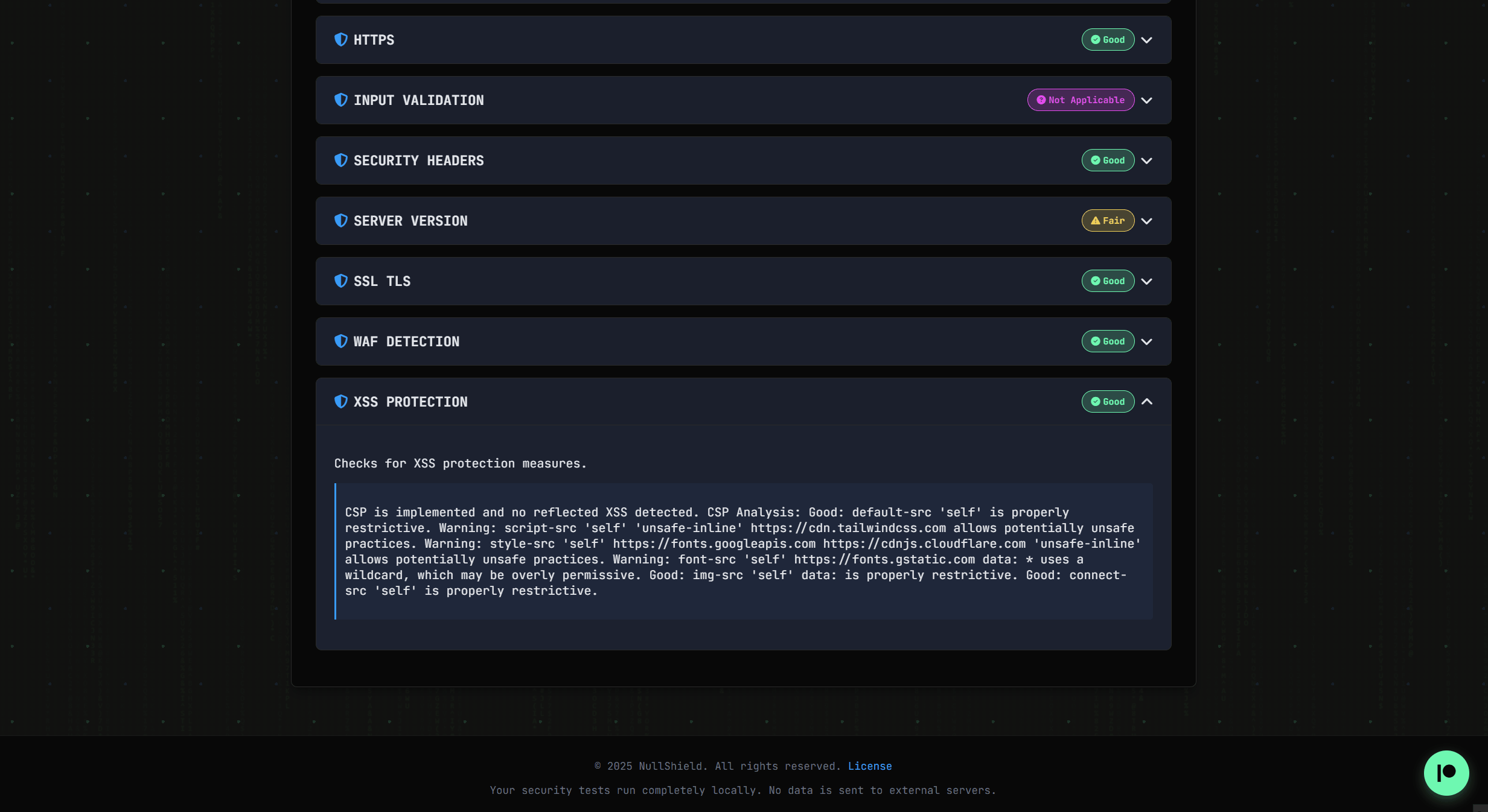XSS Protection Example